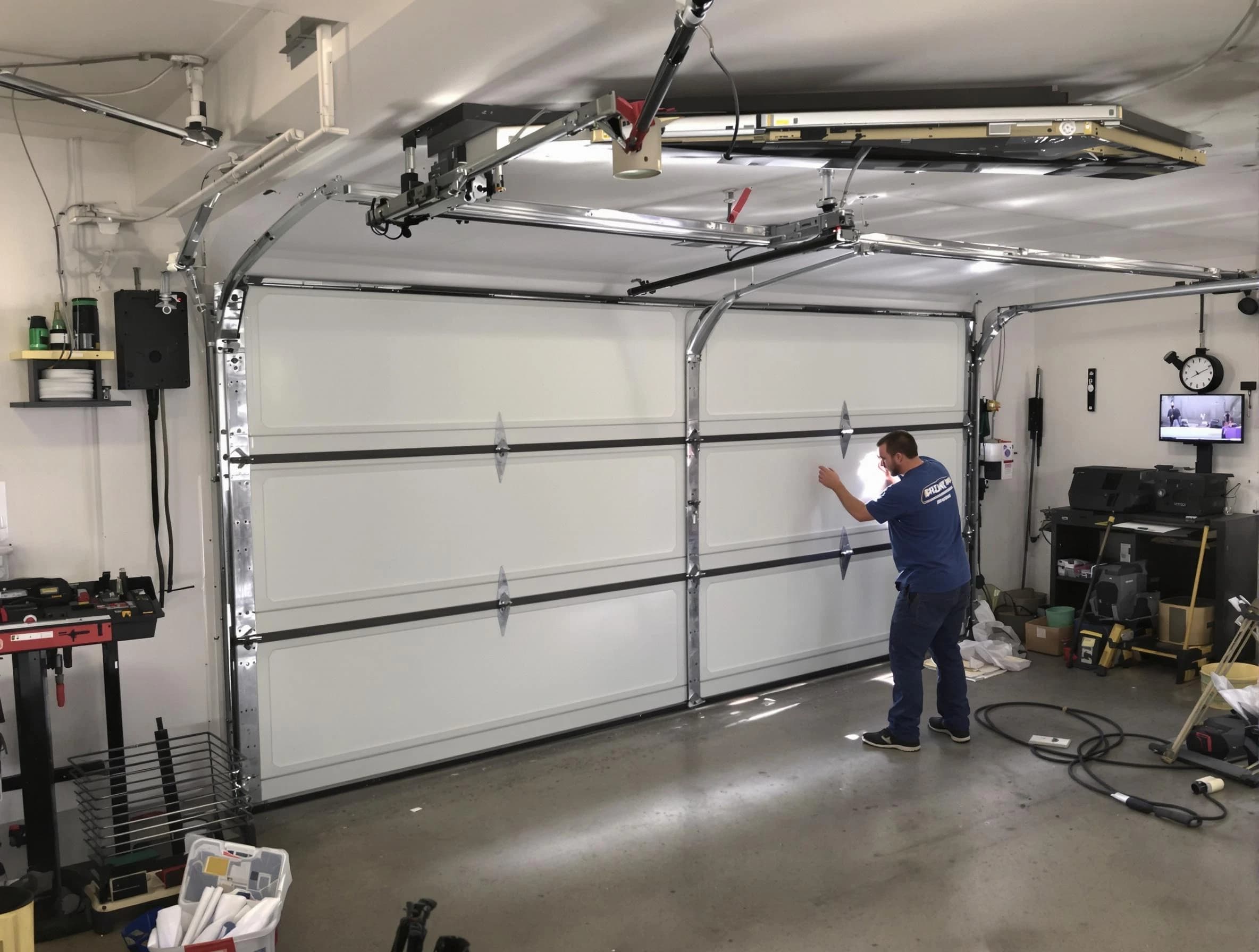 Professional garage door repair service by Lafayette Garage Door Repair in Lafayette