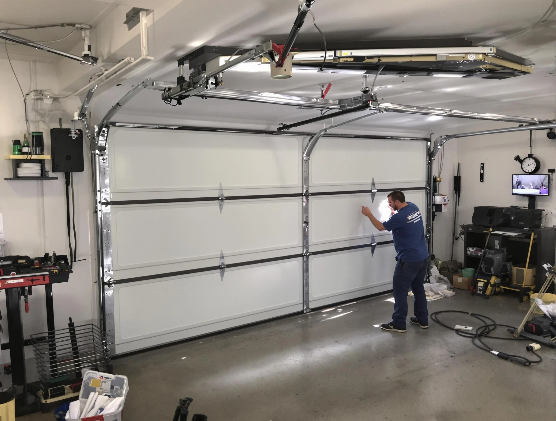 Professional garage door repair service by Lafayette Garage Door Repair in Lafayette